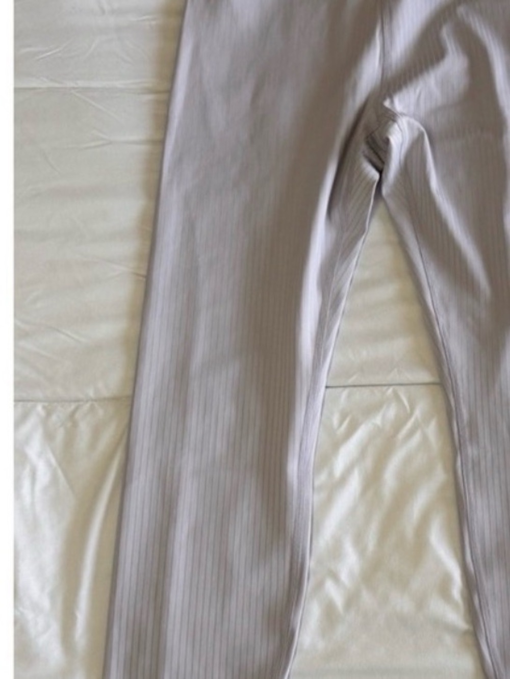 Vuori Light Lavender Ribbed Leggings
